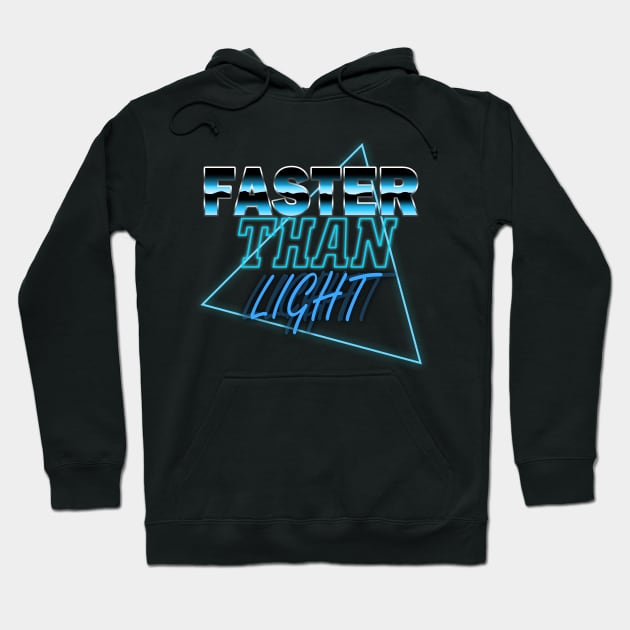 Faster than light Hoodie by Legushkin